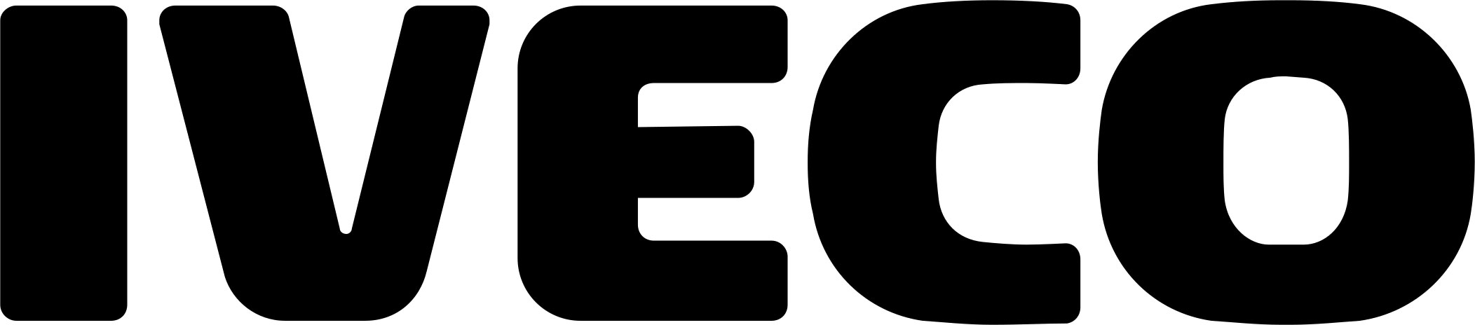 iveco logo black and white